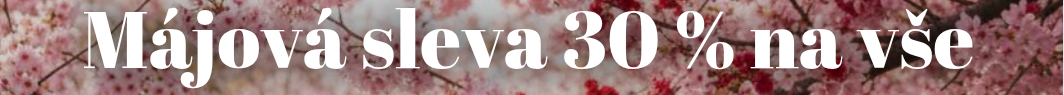 Májová sleva